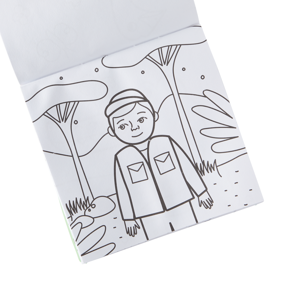 Carry Along! Coloring Book and Crayon Set - On Safari - Set of 9 Crayons