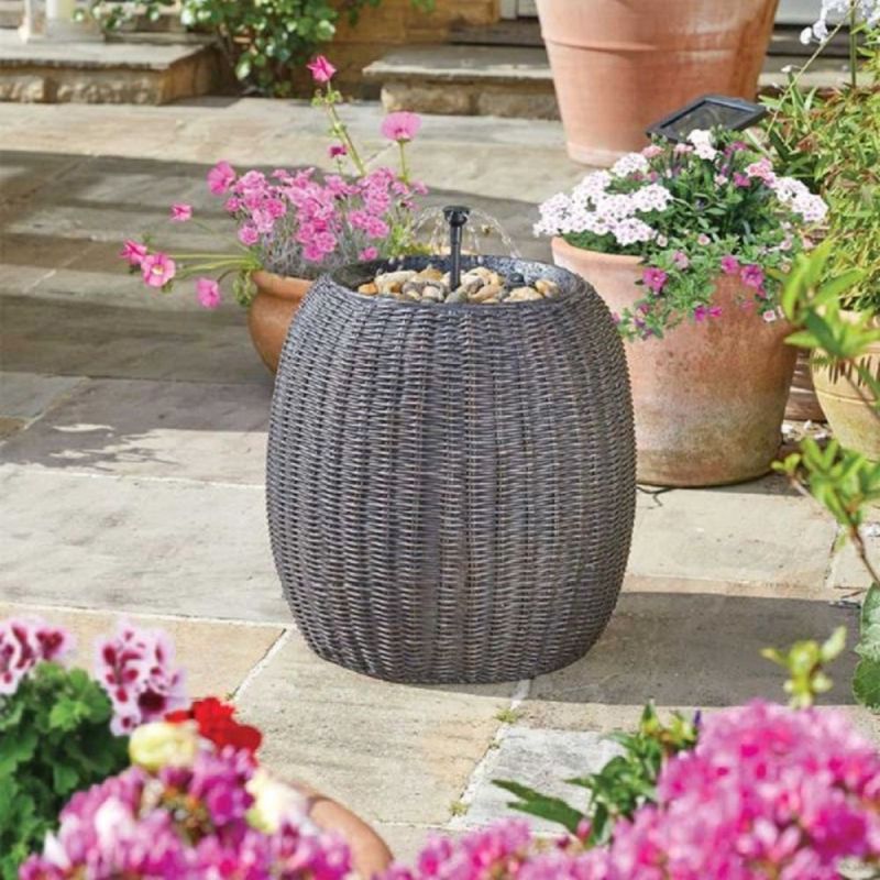 Tranquillity Water Features WaterWeave Solar Water Feature
