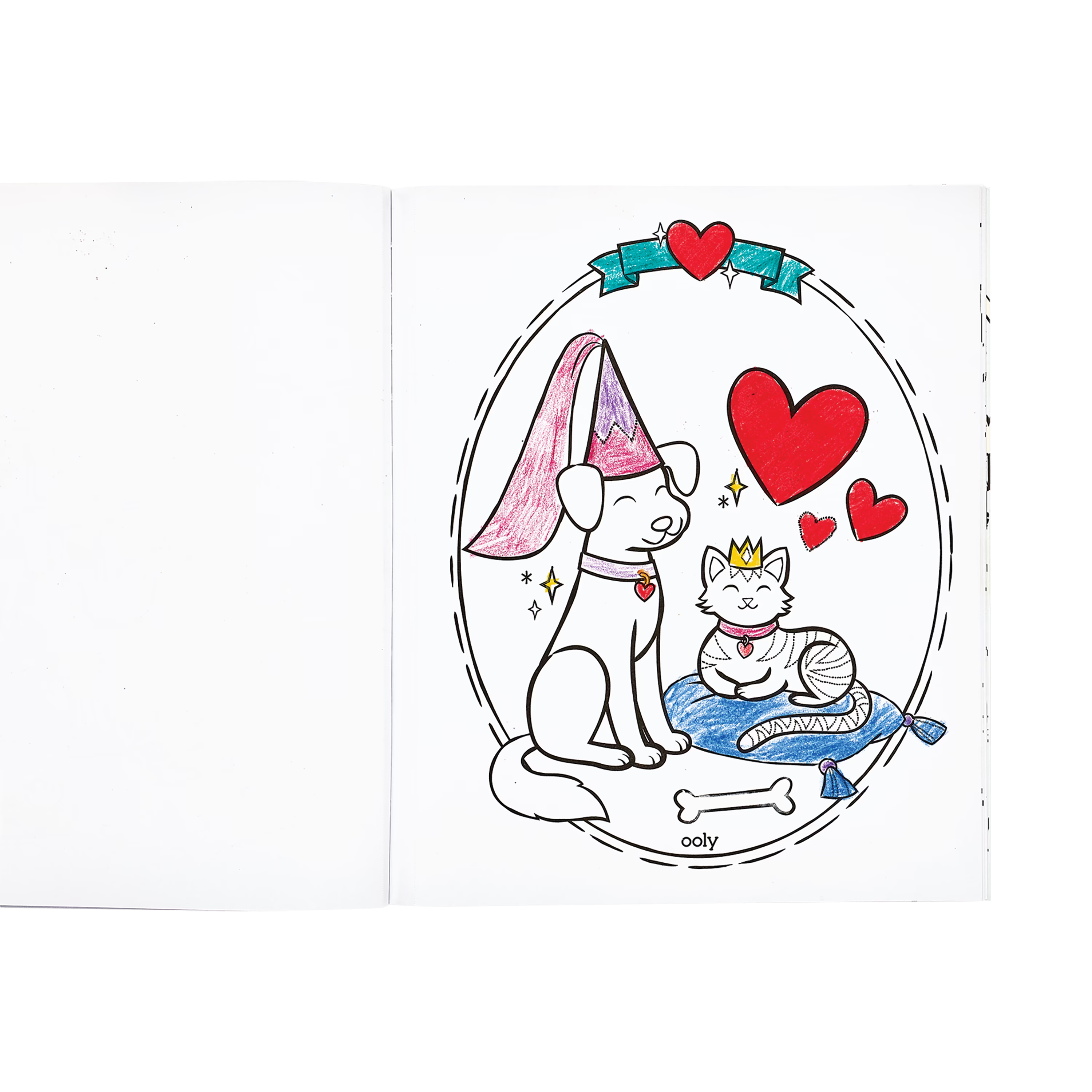 Princesses and Fairies Coloring Book