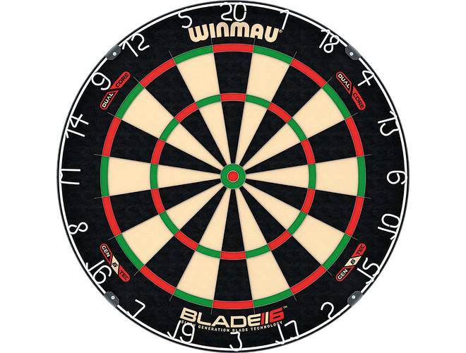 Winmau Blade 6 Dual Core Dartboard
