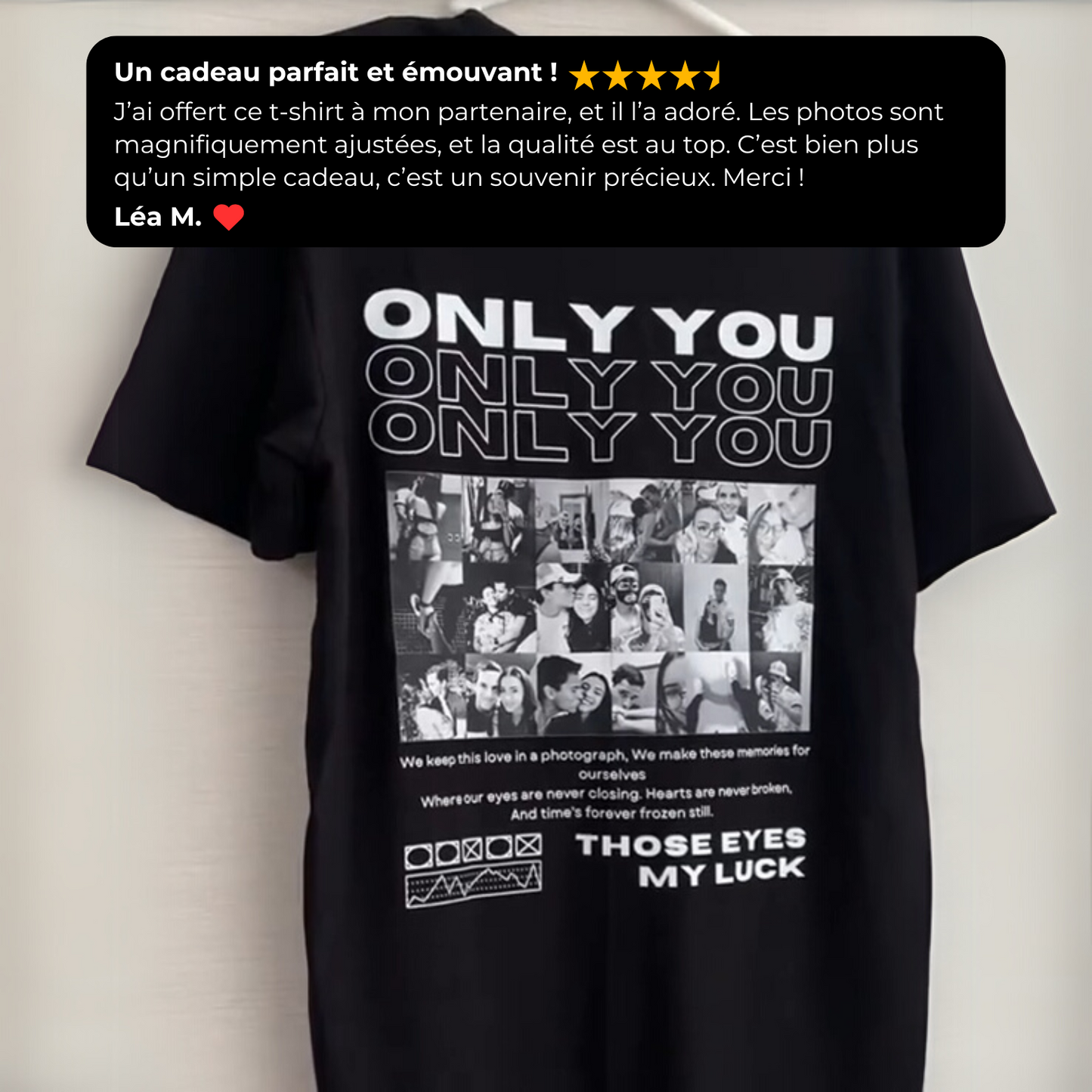 ONLY YOU™ - T-SHIRT PERSONNALISABLE